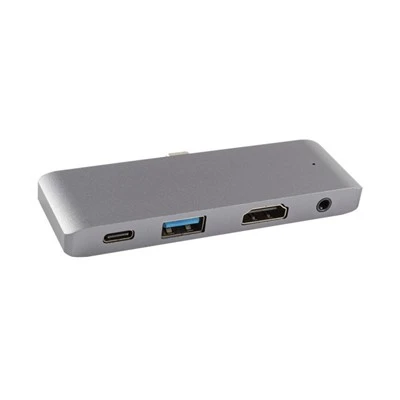 4 in 1 Type C HDMI/USB/Aux PD -telakointiasemaan