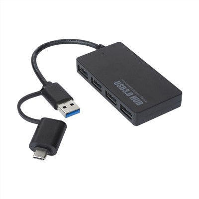 USB 3.0 ja Type C USB 3.0 HUB 4 -portit