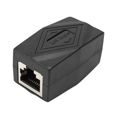 RJ45 10P10C naaras suora Modulaarinen Inline-liitin Ethernet Cat 5/CAT 6 LAN Ethernet-kaapelin jatkeelle