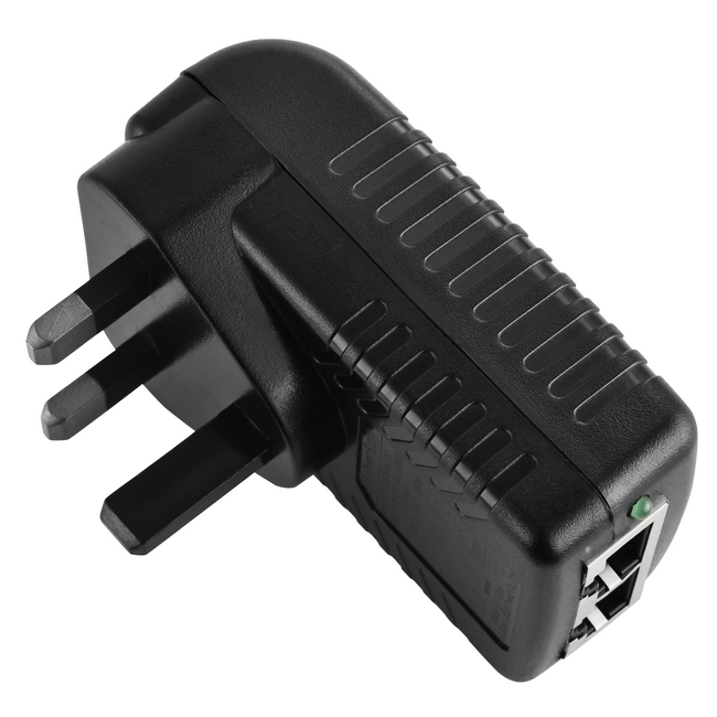 UK Plug DC24W POE (Power Over Ethernet) -suutin